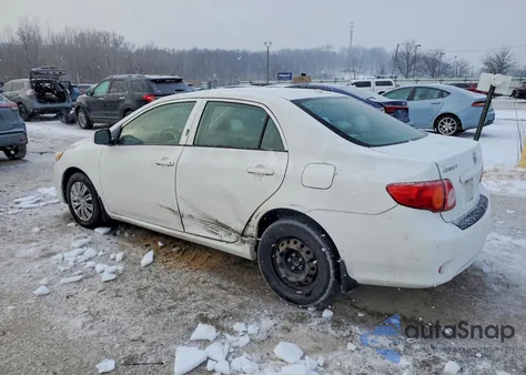 2009 Toyota Corolla Le из США, поврежденный, VIN JTDBL40E49J019340